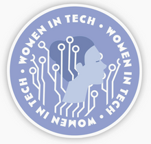 Load image into Gallery viewer, Women in Tech Sticker