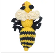 Load image into Gallery viewer, Bright Organic Cotton Animal Finger Puppet