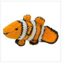 Load image into Gallery viewer, Bright Organic Cotton Animal Finger Puppet