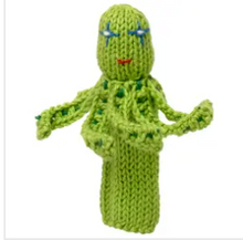 Load image into Gallery viewer, Bright Organic Cotton Animal Finger Puppet