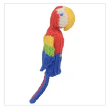 Load image into Gallery viewer, Bright Organic Cotton Animal Finger Puppet