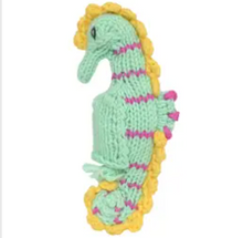 Load image into Gallery viewer, Bright Organic Cotton Animal Finger Puppet