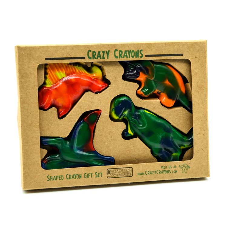 Crazy Crayons Dinosaur Set