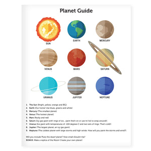 STEM Learning Activity Pack - Space (Pre-K)